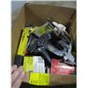 Image 1 : BOX OF ASST. STAPLERS & STAPLES