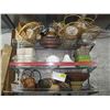 Image 1 : LG. LOT OF ASST. BASKETS, ETC.
