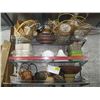 Image 1 : LG. LOT OF ASST. BASKETS, ETC.