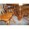 Image 2 : SOLID WOOD MAPLE DINING TABLE WITH 4 CHAIRS