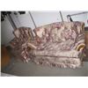 Image 1 : FLORAL PATTERN LOVESEAT & SWIVEL CHAIR