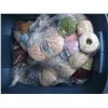 Image 5 : 3 BINS PLUS OF ASST. WOOL YARN, ETC.