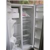 Image 2 : FRIGIDAIRE WHITE SIDE BY SIDE FRIDGE WITH WATER & ICE DISPENSER