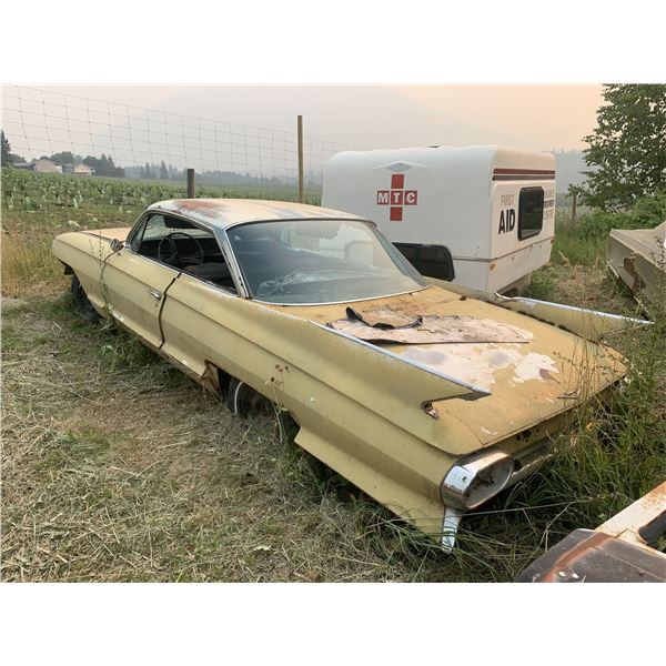 1962 Cadillac bubbletop - 2 Dr HT, good body