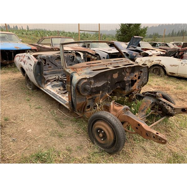 1968 Oldmobile Rag - shell, restorable, good frame, has VIN