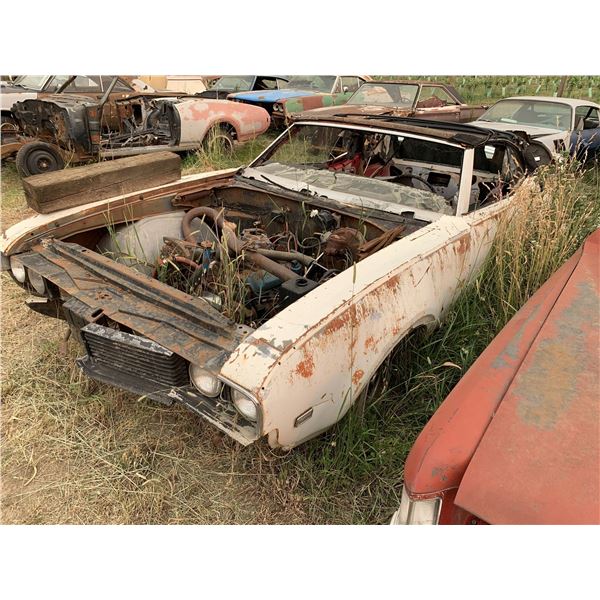 1969 Oldmobile Cutlass Supreme - convertible, parts car