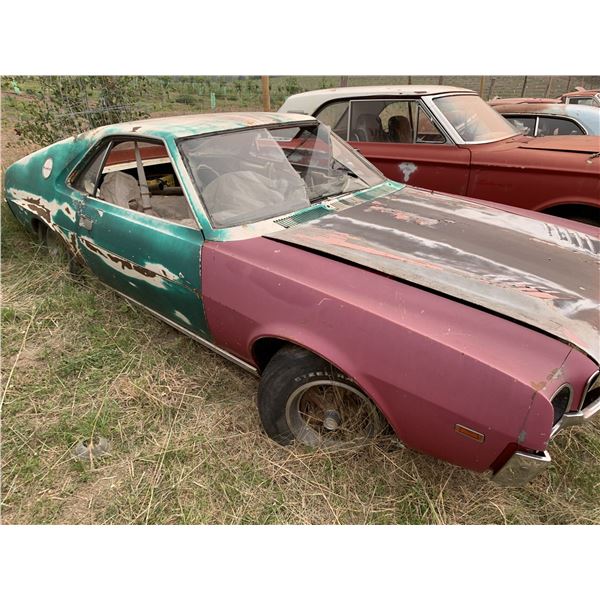 1968 AMC AMX - no driveline/running gear, excellent body
