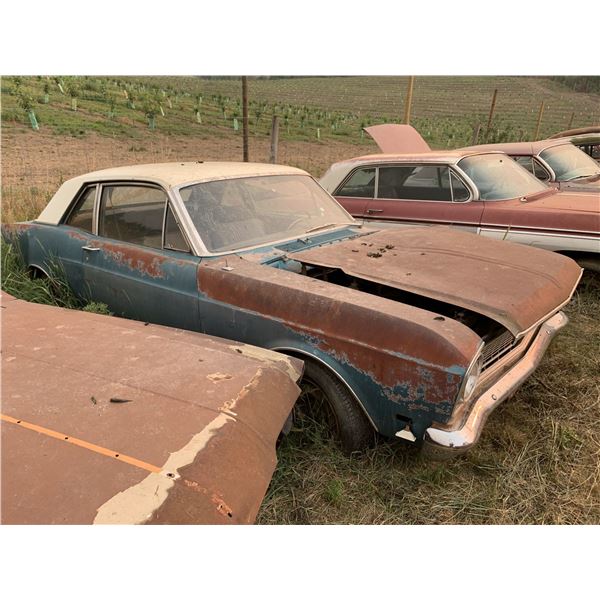 1969 Ford Falcon Sport Coupe - V8 Disc brakes, needs frame work, has spare hood, parts or restore