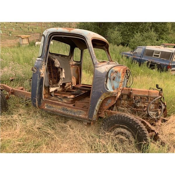 Chevy pickup - 5 window cab and chassis