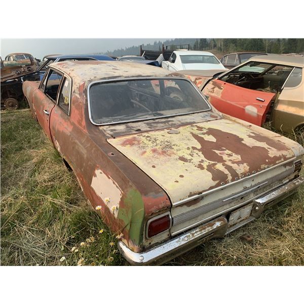1965 Chevy Chevelle - 2dr post, good drag shell