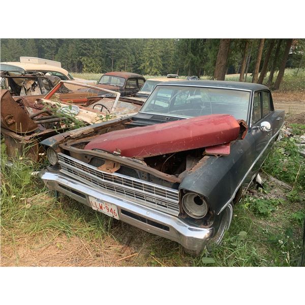 1966 Chevy Nova - 4 dr, parts car
