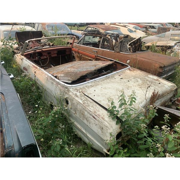 1964 Chevy Nova Convertible - shell, rough, has tags