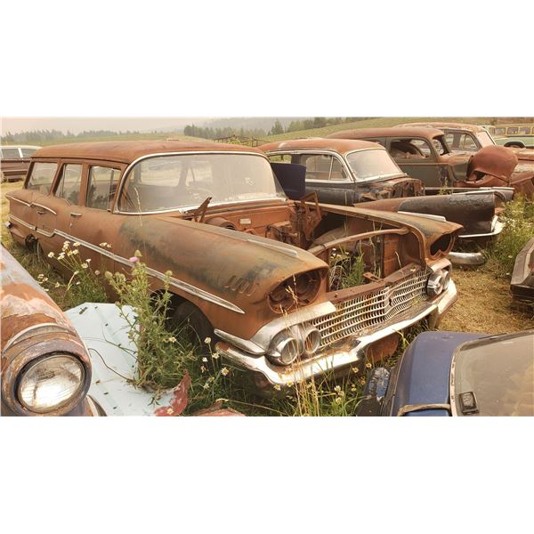 1958 Chevy Wagon - 4dr, parts or restore