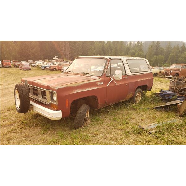 1974 Chevy Blazer - convertible, runs