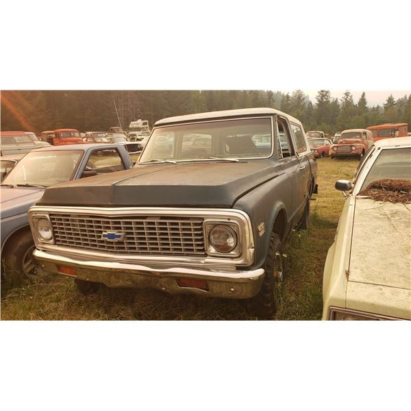 1972 Chevy Blazer Cheyenne CST - rough