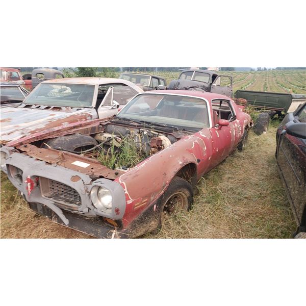 1972 Pontiac Firebird - shell, was 400 car, parts or restore