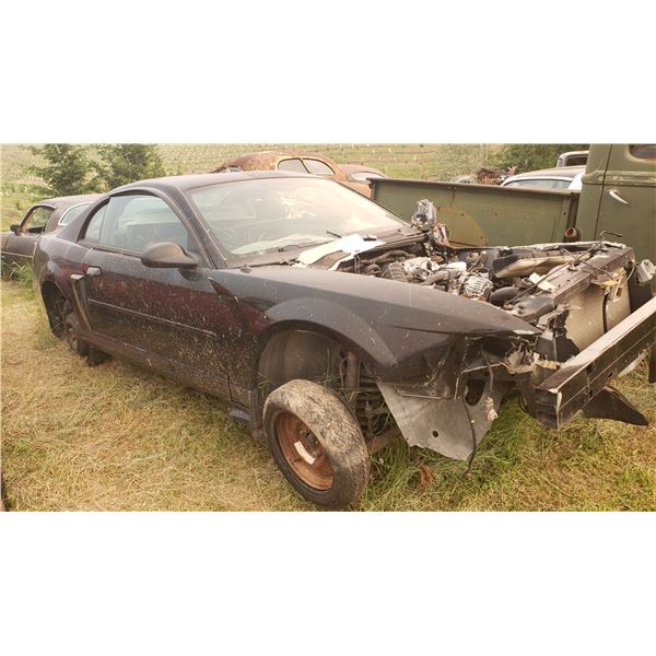 2004 Ford Mustang GT - parts car, has 5 speed, buckets, posi (LSD), hit hard in front