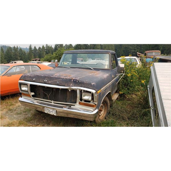 1979 Ford F150 - 300-straight 6, runs but rough