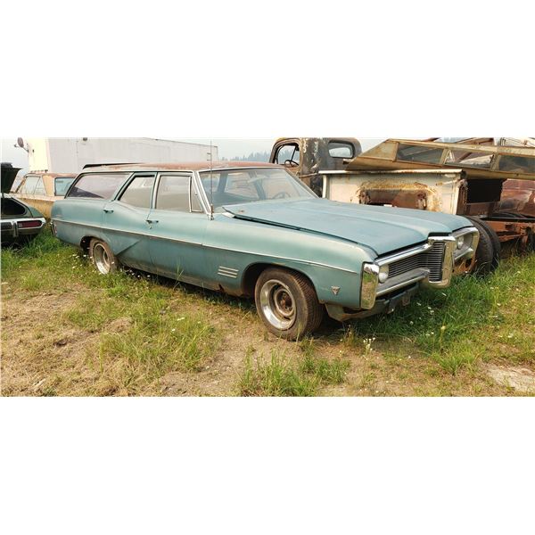 1968 Pontiac Laurentian Safari Wagon - original 396, runs, complete
