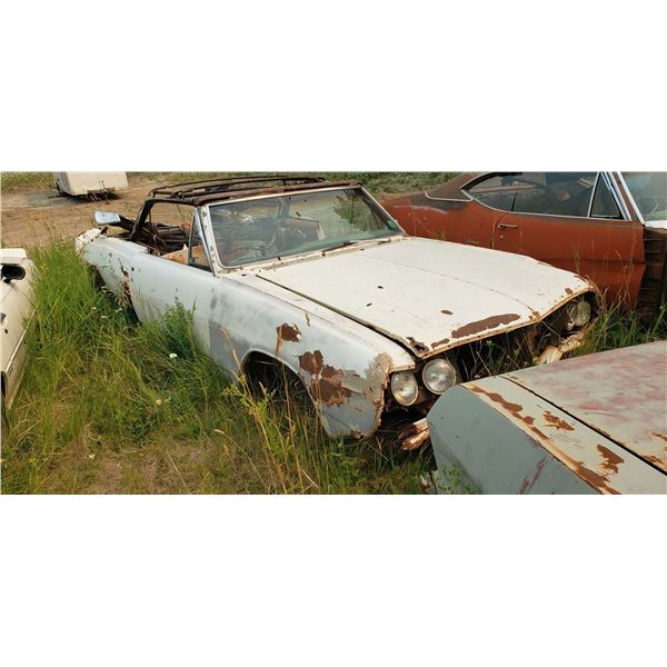 1965 Chevy Chevelle - convertible, rough, parts, had tags