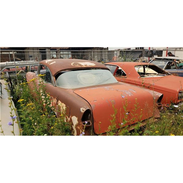 1955 Chevy Belair - 2dr Hardtop, shell in great shape