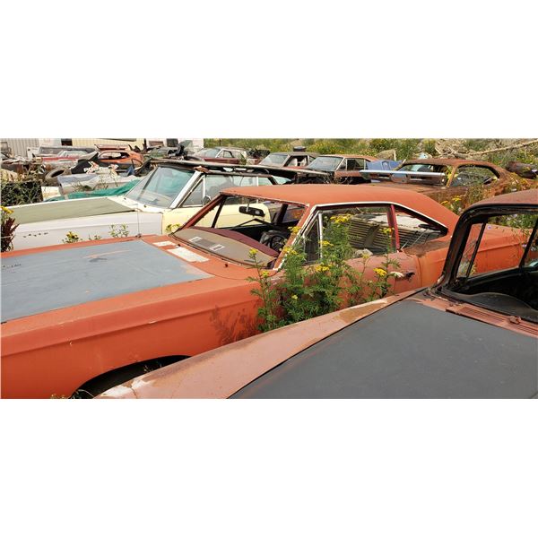 1968 Plymouth RoadRunner - was 383, 4 speed car, rough but restorable