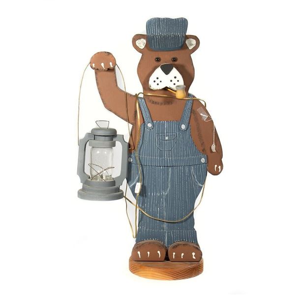 Train Room Bear Mascot