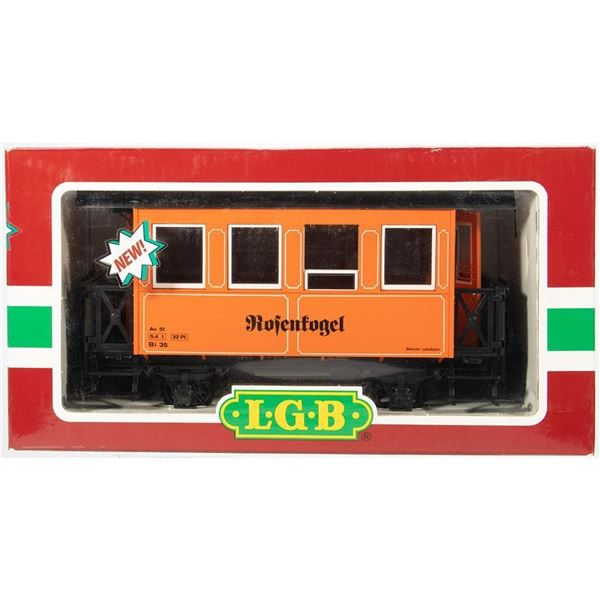 Orange Hojenfogel Passenger Car