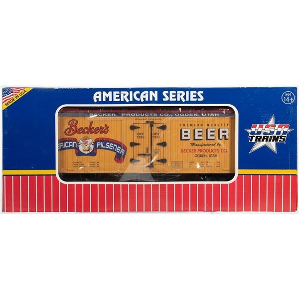Becker's Beer Refrigerator Car
