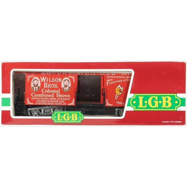 Wilson Brothers Red Baggage Car Limited Edition Serial Number 1941