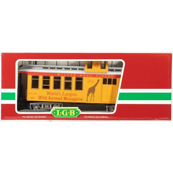 Wilson Brothers Circus Caboose Limited Edition Serial Number 1941