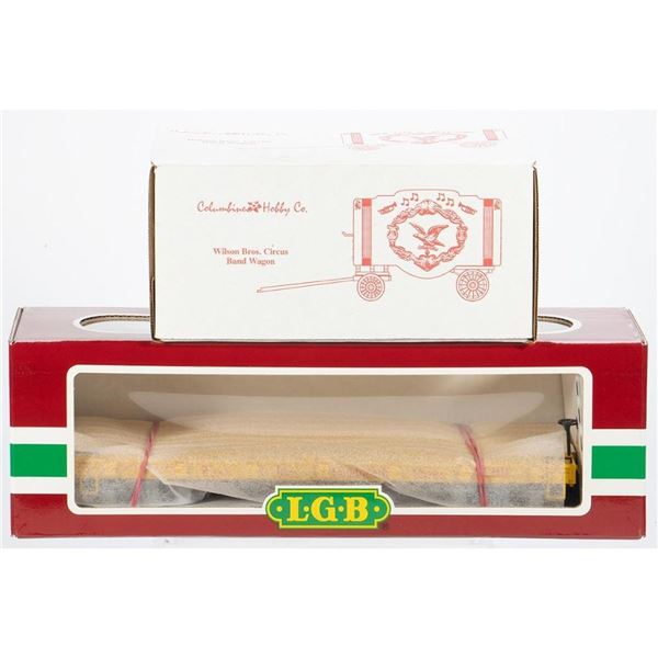 Wilson Brothers Circus Yellow Flat Band Wagon Car Limited Edition Serial Number 1941
