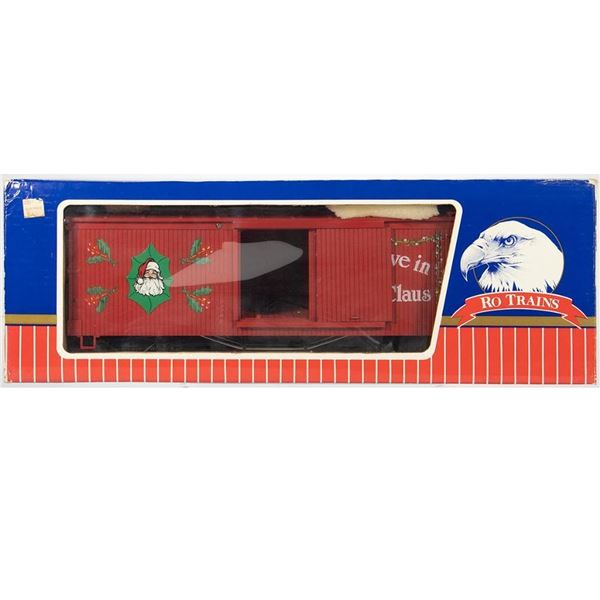 The American Series 1988 Red I Believe in Santa Claus Box Car