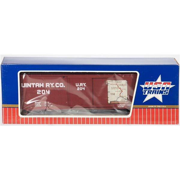 Uintah Wood Box Car Number 204