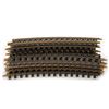 Image 1 : (20) Pieces R=1175 Curve Track and (20) Pieces missing one rail joiner, two insulating rail joiners