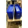 Image 1 : 14 BLUE PARTS BINS