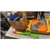 Image 1 : MEGA BLOKS BASE WITH TURTLE SPRINKLER, HOTWHEELS TRACK AND TOY GUN