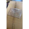 Image 3 : 2 BOXES OF CLAMSHELL CASES