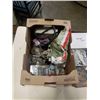 Image 2 : 2 BOXES OF ELECTRICAL, SWITCHES, WELDING ACCESSORIES