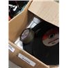 Image 2 : BOX OF 14" CUTOFF DISCS AND GRINDING WHEEL