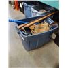 Image 1 : TOTE OF TOOLS NAIL PULLER, SQUEEGIE AND MORE