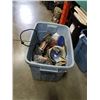 Image 1 : TOTE OF CAR PARTS, EMBLEMS AND ANTENNA