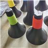 Image 3 : 2 NEW 7 PC COLOR CODED PILON SETS AND MESH BALL BAGS BACKPACK
