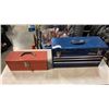 Image 1 : BLUE MASTERCRAFT TOOL CHEST AND RED TOOLBOX