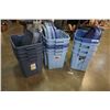 Image 1 : 13 STACKABLE STORAGE TOTES WITH LIDS