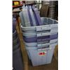 Image 3 : 13 STACKABLE STORAGE TOTES WITH LIDS