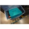 Image 2 : VINTAGE LAUNDRY HAMPER WITH BOARD GAMES
