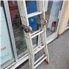 Image 3 : 4 SECTION ARTICULATING ALUMINUM LADDER