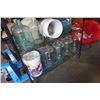Image 1 : 12 GLASS CARBOYS, PLASTIC CARBOY, WINE MAKING SUPPLIES