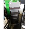 Image 1 : METAL AND WOOD RETAIL SHELF